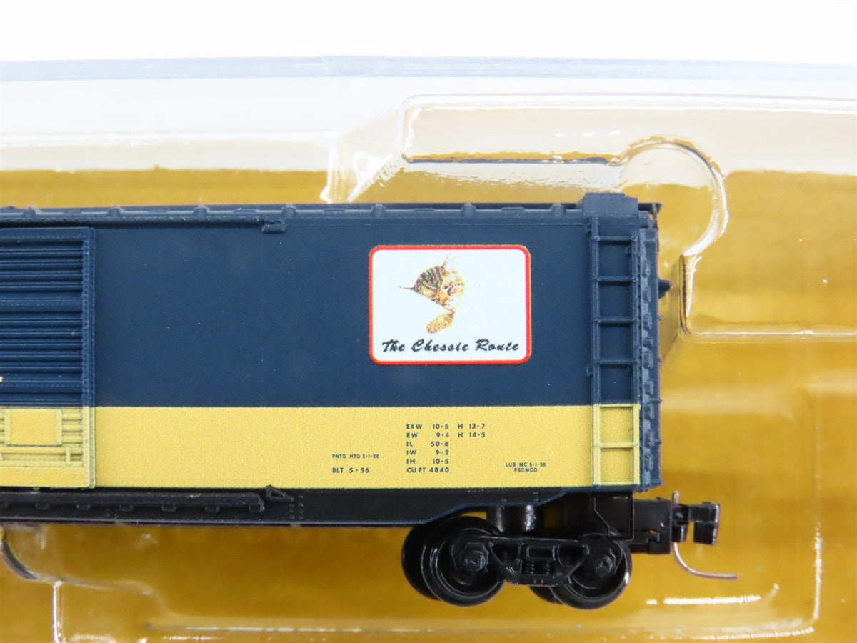 Z Scale Micro-Trains MTL 50500425 C&amp;O The Chessie Route 50&#39; Box Car #21457