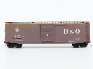 N Scale Micro-Trains MTL 03144390 B&O Baltimore & Ohio Boxcar #299202 Weathered