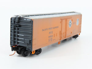 N Scale Micro-Trains MTL 06951190 PFE/UP Steel Reefer Car #300214 Weathered