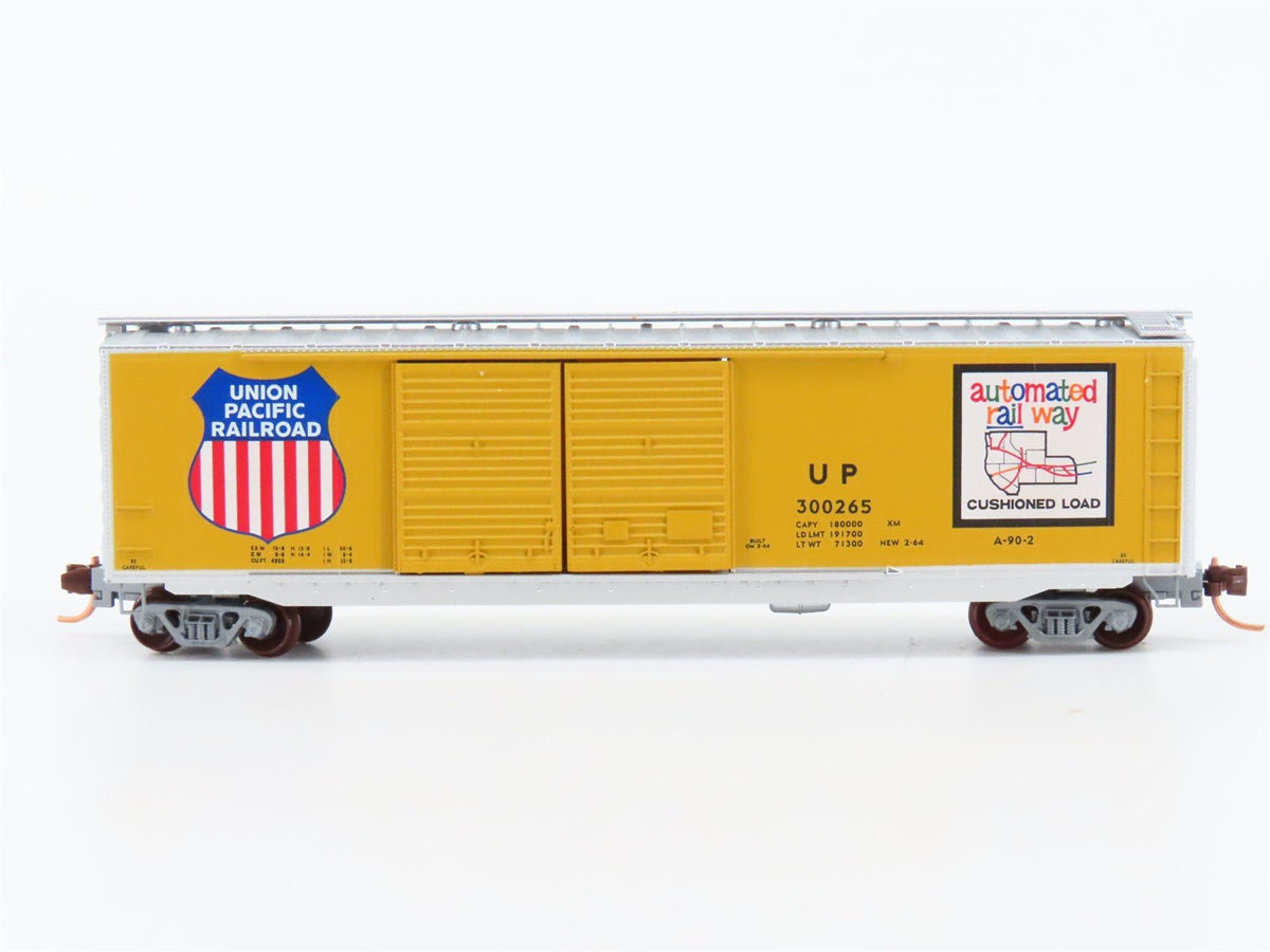 N Micro-Trains MTL 03400090 UP Union Pacific 50&#39; Double Door Boxcar #300265