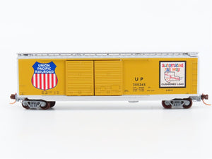 N Micro-Trains MTL 03400090 UP Union Pacific 50' Double Door Boxcar #300265