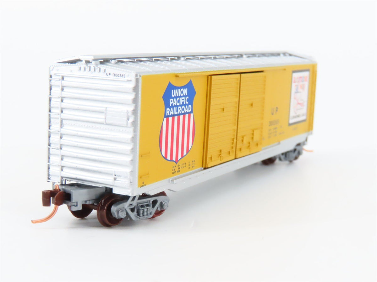 N Micro-Trains MTL 03400090 UP Union Pacific 50&#39; Double Door Boxcar #300265