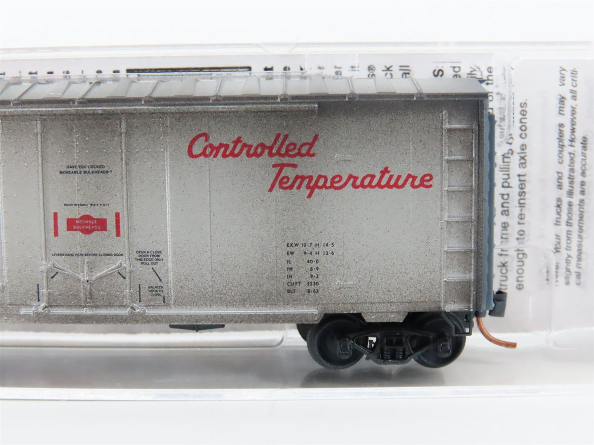 N Scale Micro-Trains MTL 07444040 CP 40&#39; Boxcar #285601 Weathered &amp; Graffiti