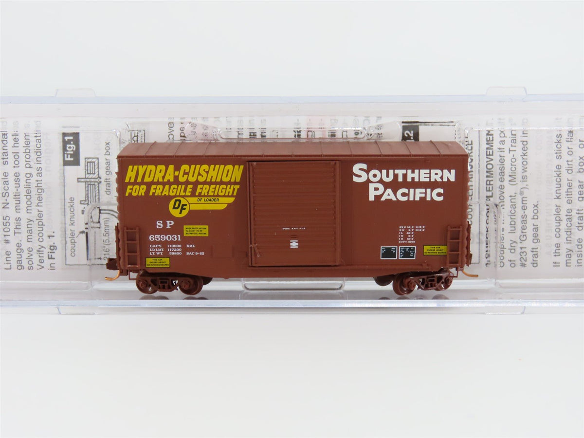 N Scale Micro-Trains MTL 10100060 SP Southern Pacific 40&#39; Box Car #659031