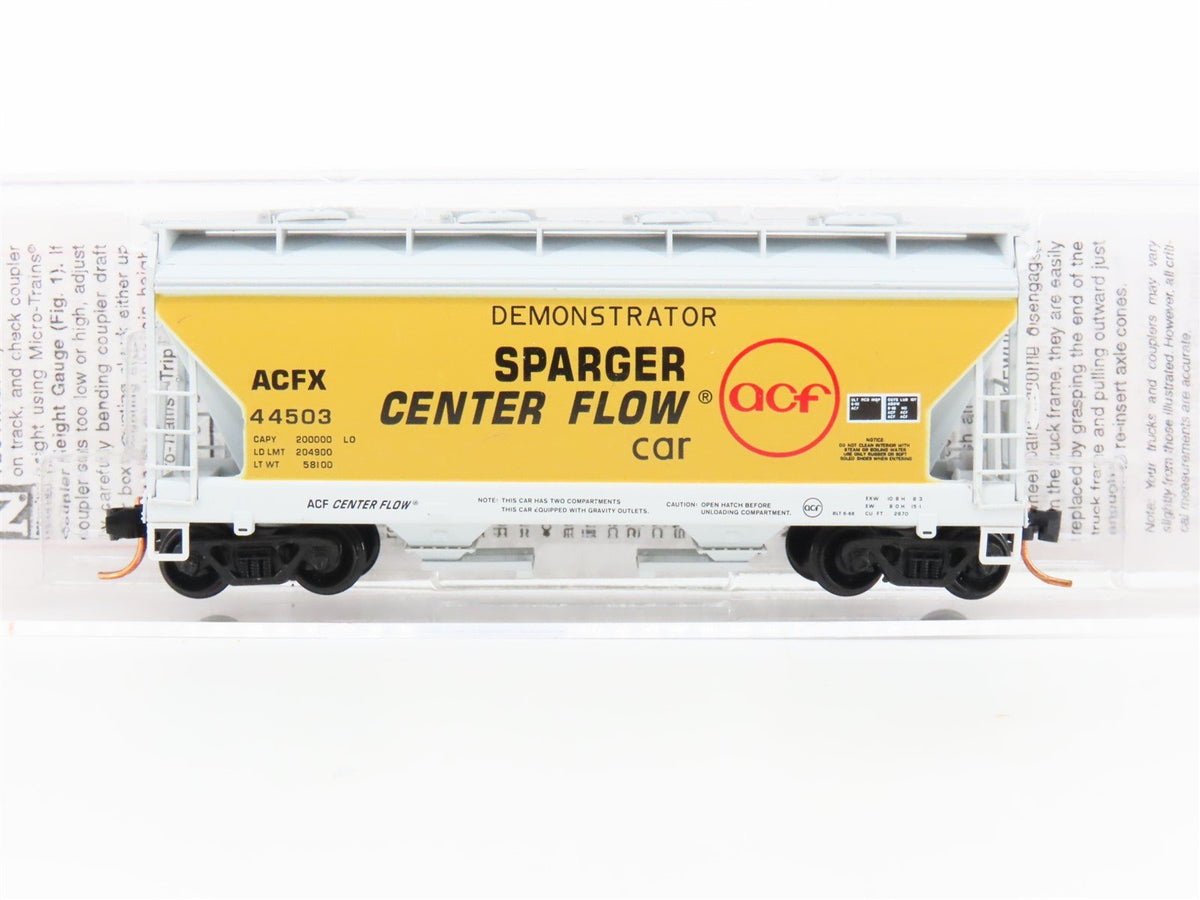 N Scale Micro-Trains MTL 09200260 ACFX Industries 2-Bay Hopper Car #44503