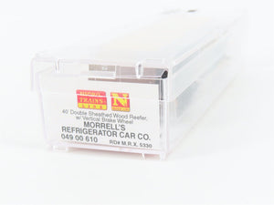N Scale Micro-Trains MTL 04900610 MRX Morrells Pride 40' Wood Reefer Car #5330