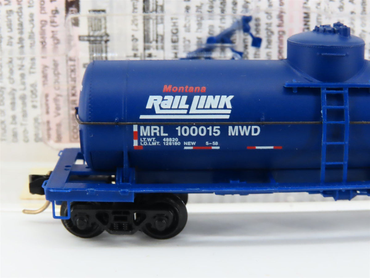 N Scale Micro-Trains MTL 65390 MRL Montana Rail Link 39&#39; Tankcar #100015