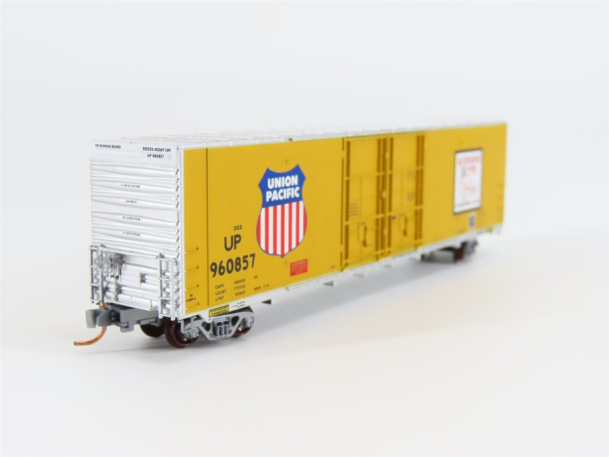 N Scale Micro-Trains MTL 10200020 UP Union Pacific Railroad 60&#39; Box Car #960857