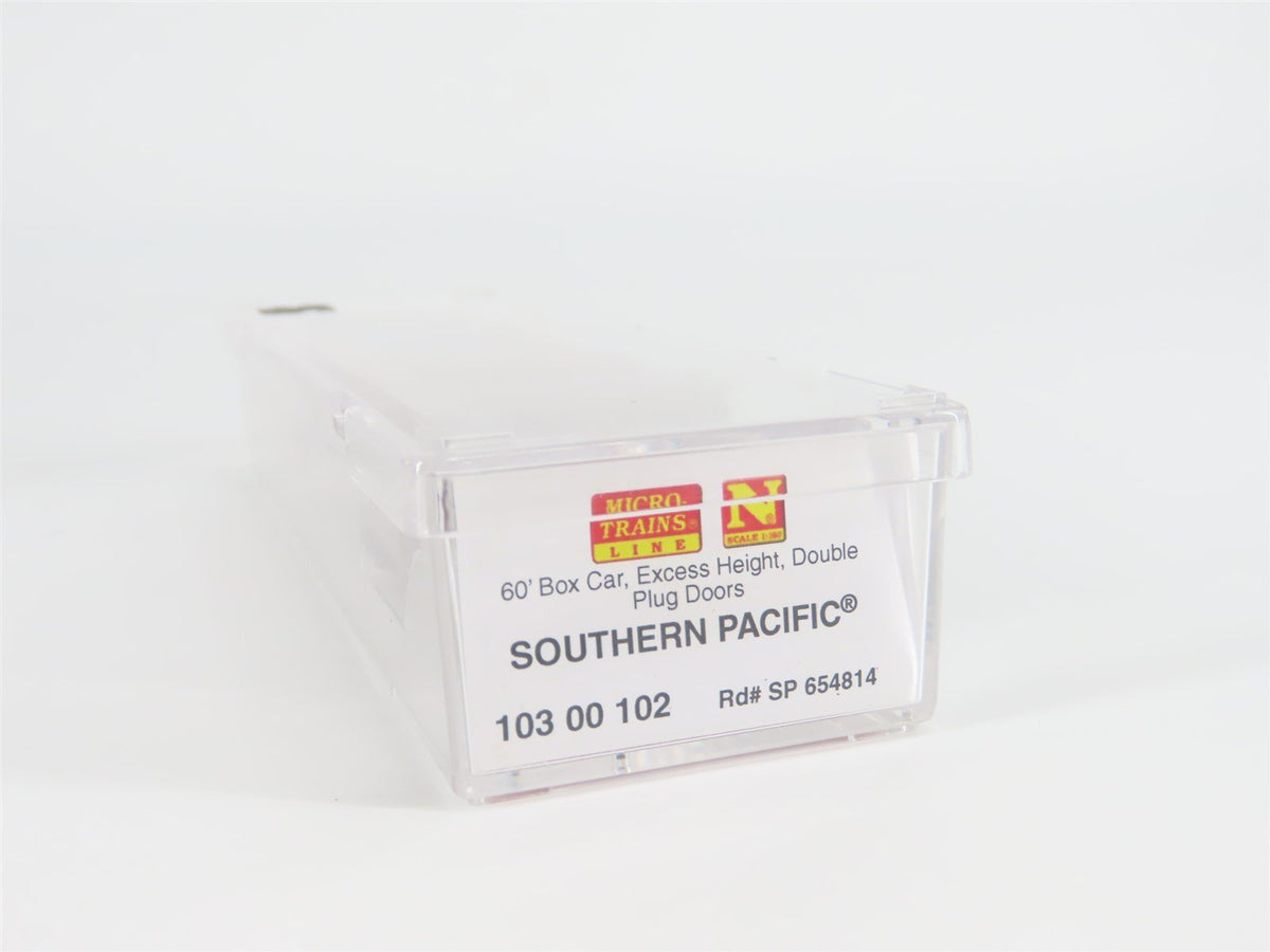 N Scale Micro-Trains MTL 10300102 SP Southern Pacific 60&#39; Box Car #654814