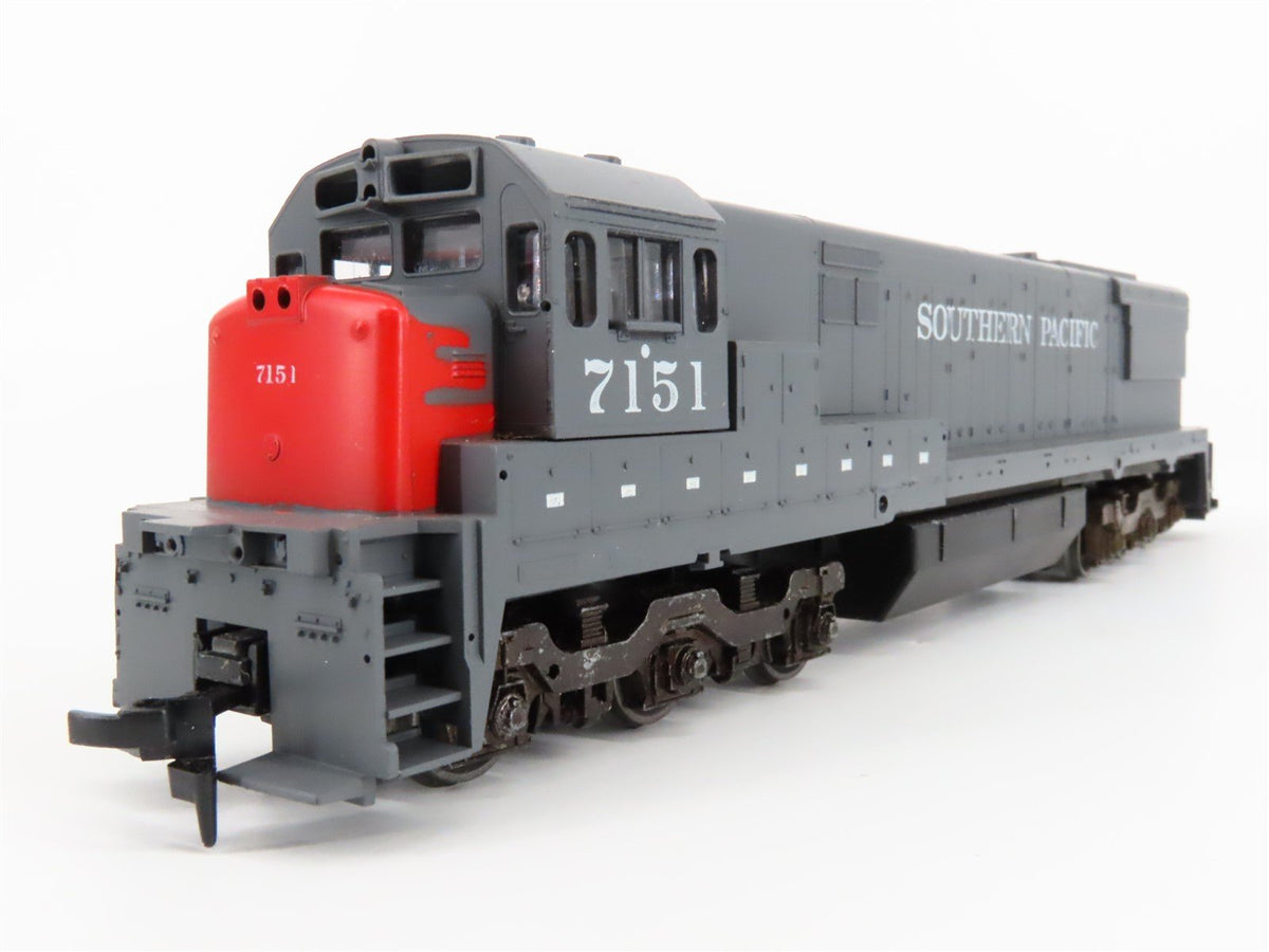 HO Scale Athearn 3421 SP Southern Pacific &quot;Bloody Nose&quot; U28C Diesel #7151