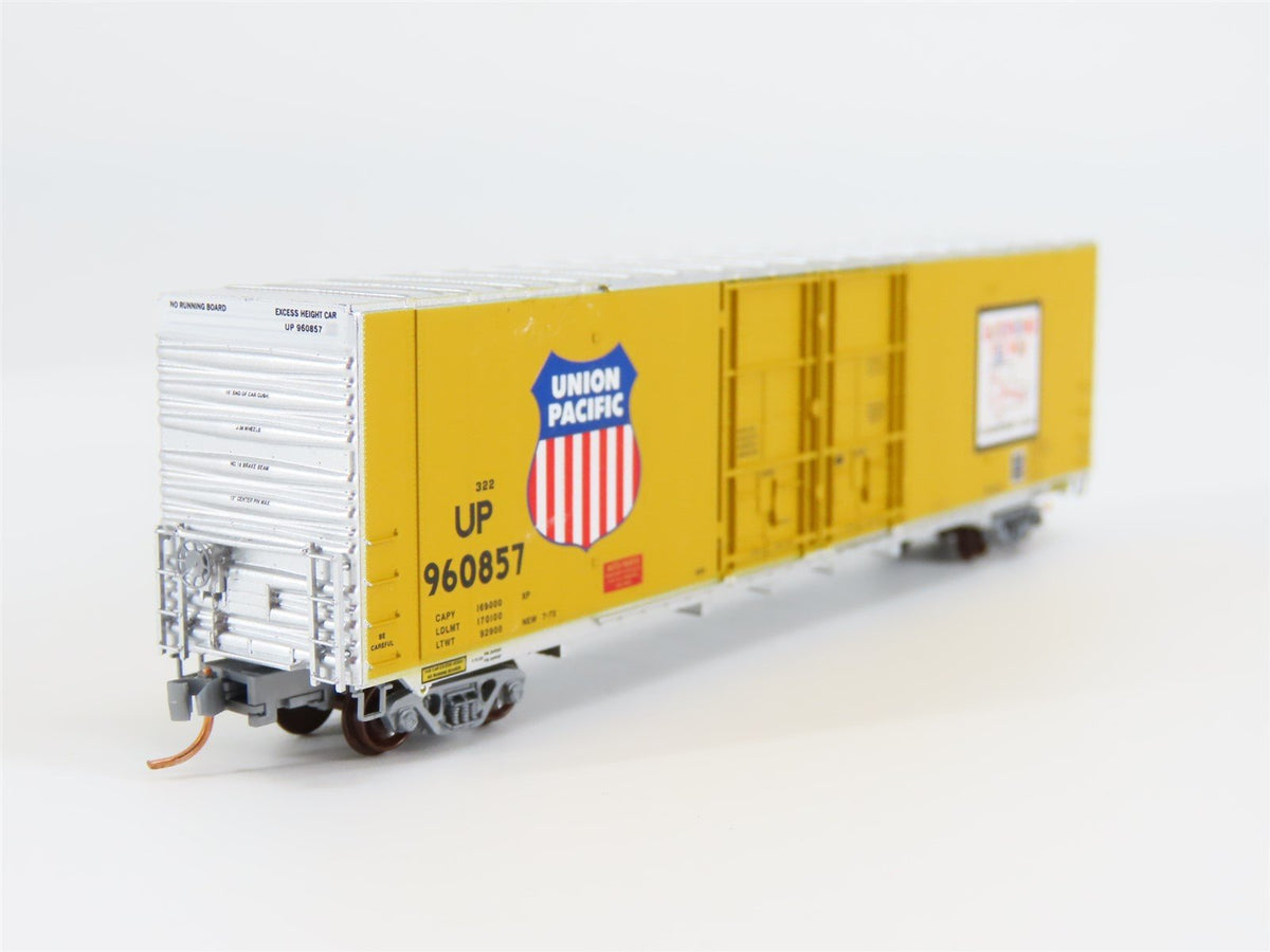 N Scale Micro-Trains MTL 10200020 UP Union Pacific Railroad 60&#39; Box Car #960857