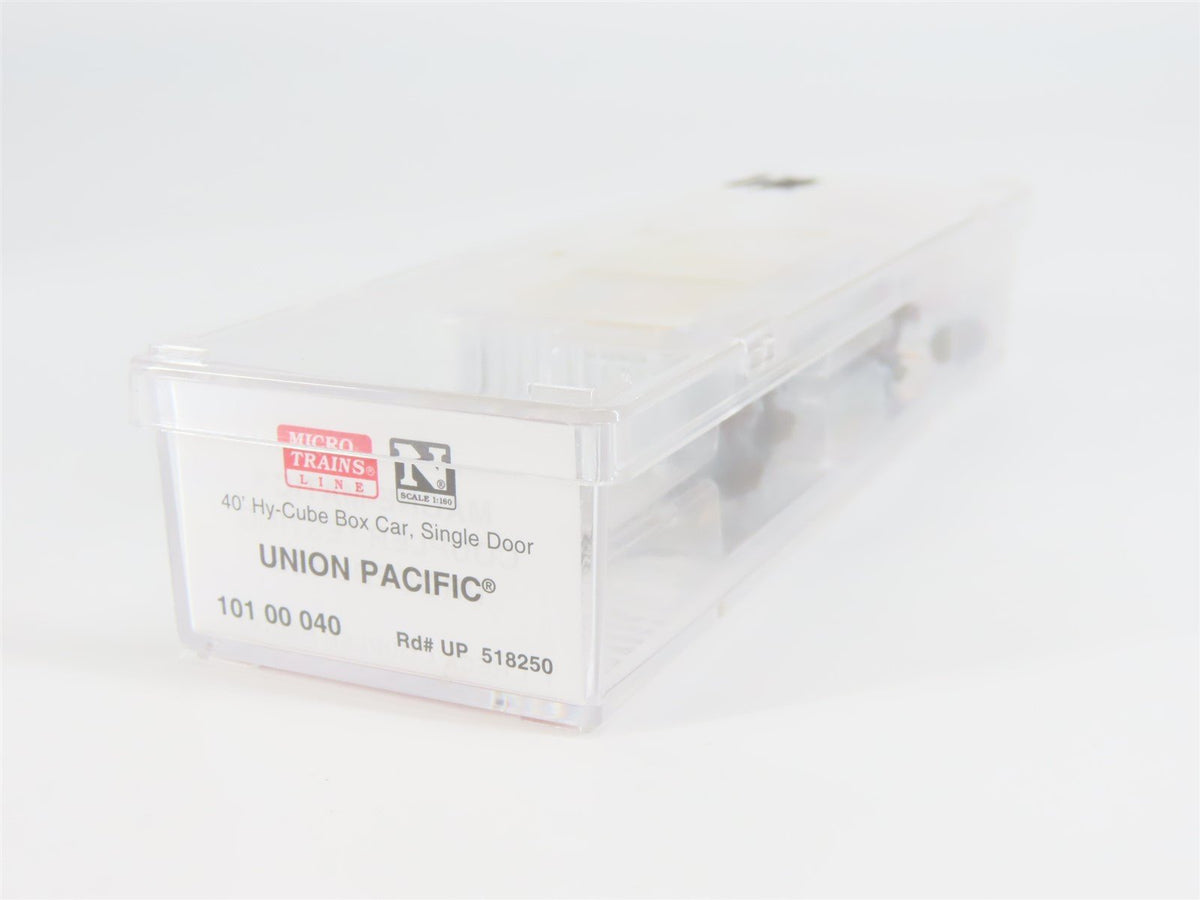 N Scale Micro-Trains MTL 10100040 UP Union Pacific 40&#39; Hy-Cube Box Car #518250