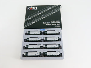 N KATO 106-4601 BNSF Burlington Northern Santa Fe BethGon Coalporter 8-Car Set