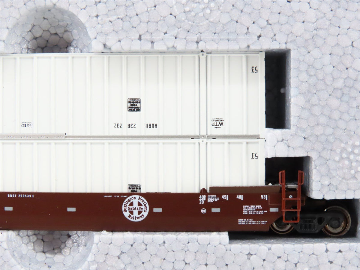 N Scale KATO 106-6113 BNSF Railway Gunderson Maxi-IV Double Stack Car 3-Unit Set