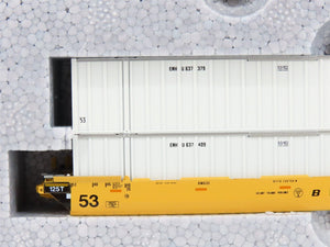 N KATO 106-6114 TTX Trailer Train Gunderson Maxi-IV Double Stack Car 3-Unit Set