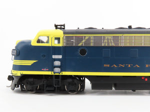 HO Scale Intermountain 49026S-08 ATSF Santa Fe F7A Diesel Locomotive #222 w/ DCC