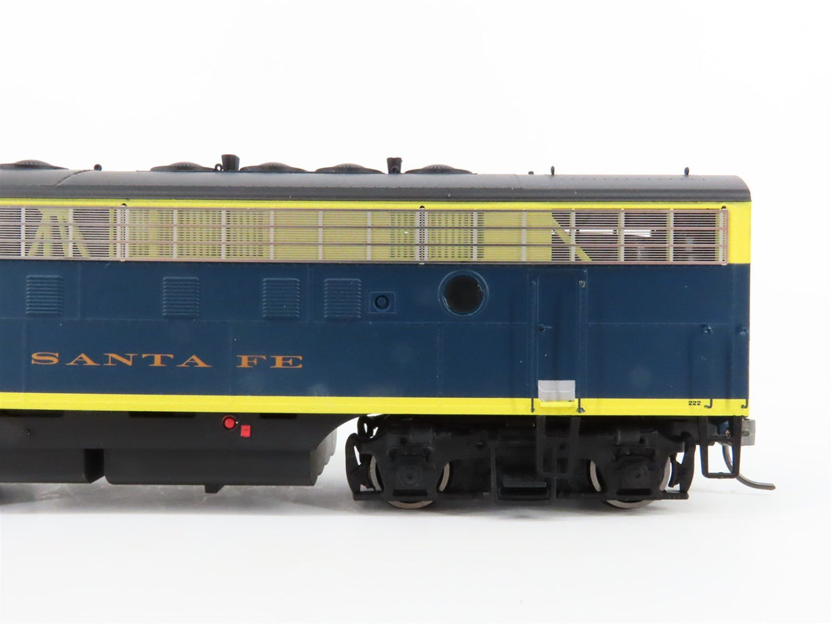 HO Scale Intermountain 49026S-08 ATSF Santa Fe F7A Diesel Locomotive #222 w/ DCC