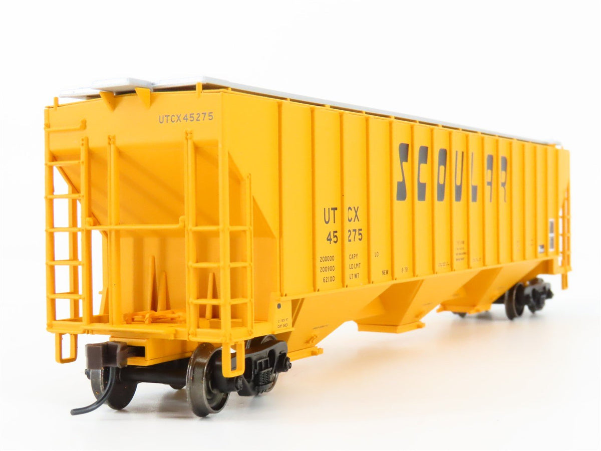 HO Scale Atlas Trainman 20001747 UTCX Scoular 3-Bay Covered Hopper #45275