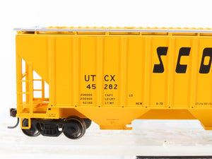 HO Scale Atlas Trainman 20001748 UTCX Scoular 3-Bay Covered Hopper #45282