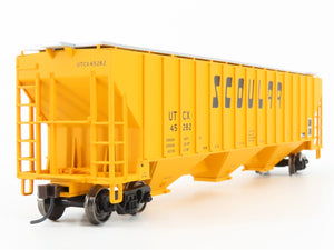 HO Scale Atlas Trainman 20001748 UTCX Scoular 3-Bay Covered Hopper #45282