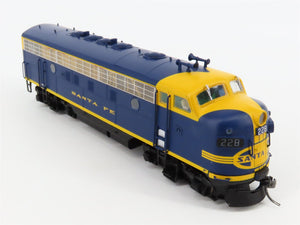 HO Scale Intermountain 49017-01 ATSF Santa Fe F7A Diesel Locomotive #228 w/ DCC