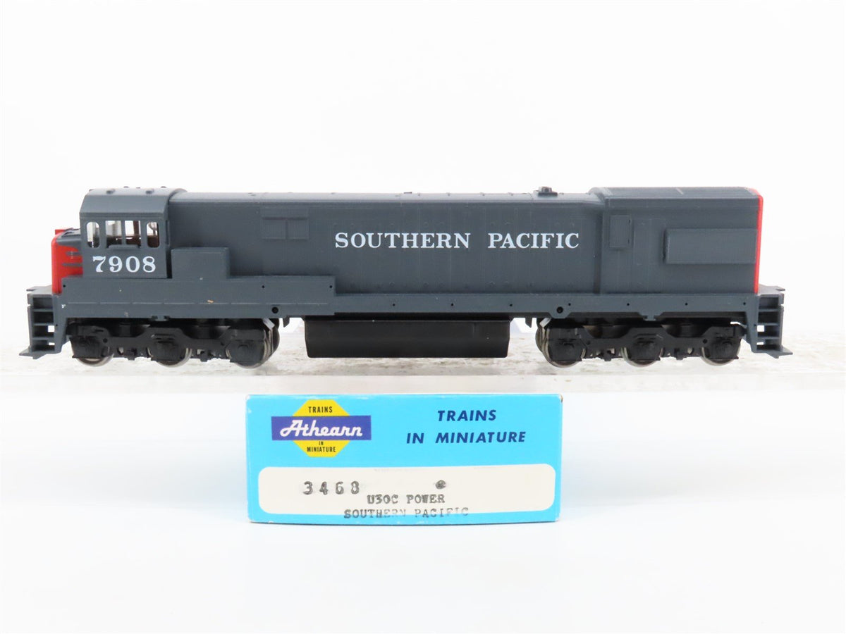 HO Scale Athearn 3468 SP Southern Pacific &quot;Bloody Nose&quot; GE U30C Diesel #7908