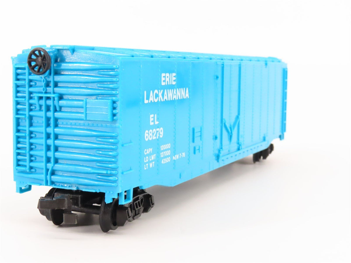 HO Scale Bachmann 18028 EL Erie Lackawanna 50&#39; Plug Door Box Car #68279