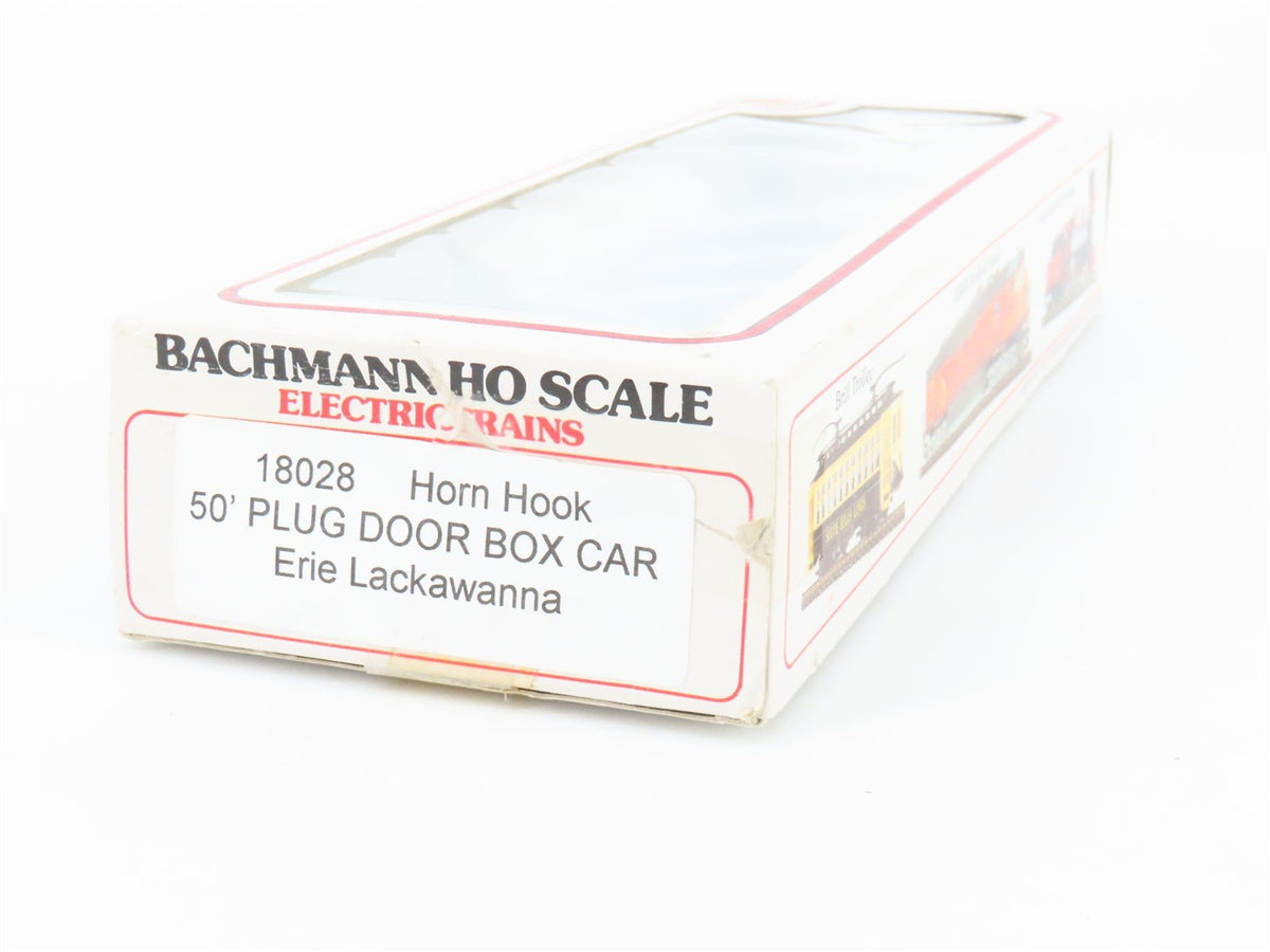 HO Scale Bachmann 18028 EL Erie Lackawanna 50&#39; Plug Door Box Car #68279