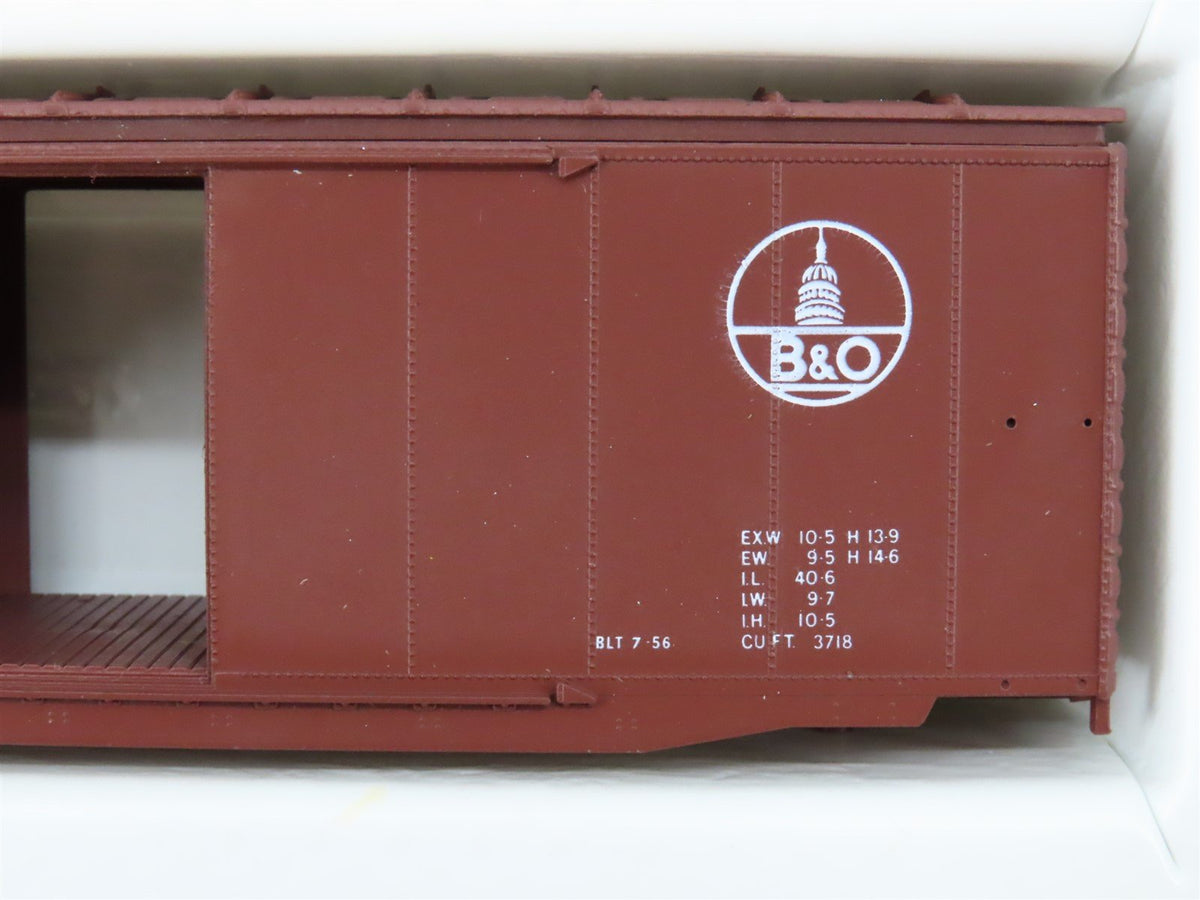 HO Scale Front Range 4097 B&amp;O Baltimore &amp; Ohio Double Door Box Car #464500 Kit