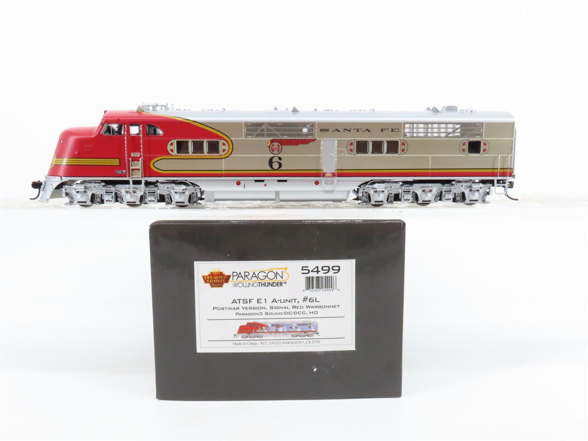 HO Scale Broadway Limited BLI 5499 ATSF Santa Fe E1A Diesel Locomotive #6 w/DCC