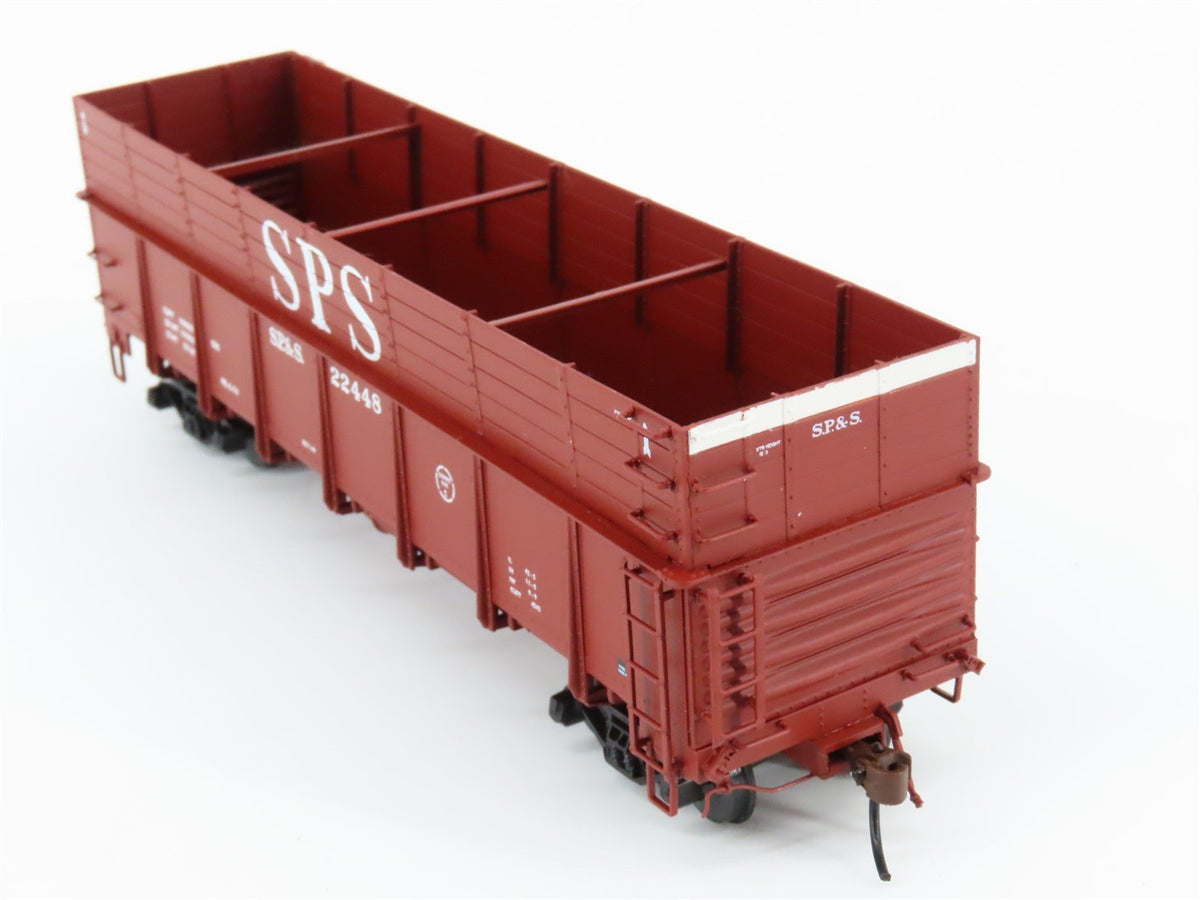 HO Scale Red Caboose RR-35203-21 SP&amp;S Spokane Portland &amp; Seattle Gondola #22448