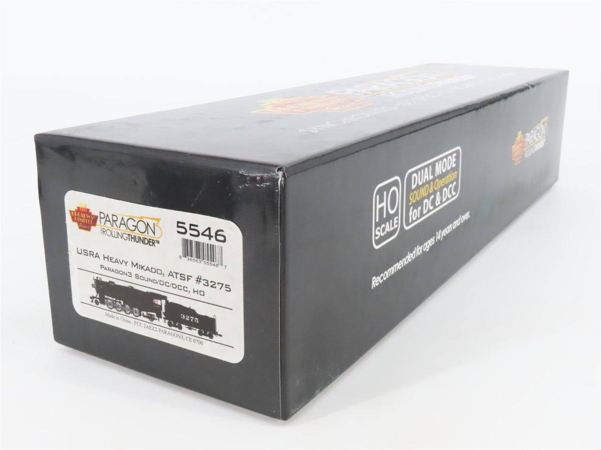 HO Scale Broadway Limited BLI 5546 ATSF Santa Fe 2-8-2 Steam Loco #3275 w/ DCC