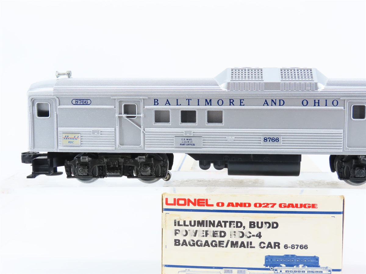 O Gauge 3-Rail Lionel 6-8766 B&amp;O Baltimore &amp; Ohio Budd RDC-4 Passenger - Powered