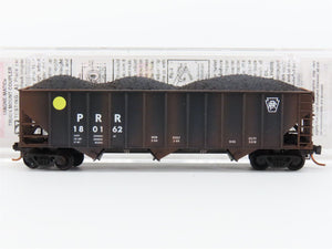 N Micro-Trains MTL #10844040 PRR Pennsylvania 3-Bay Hopper #180162 - Weathered