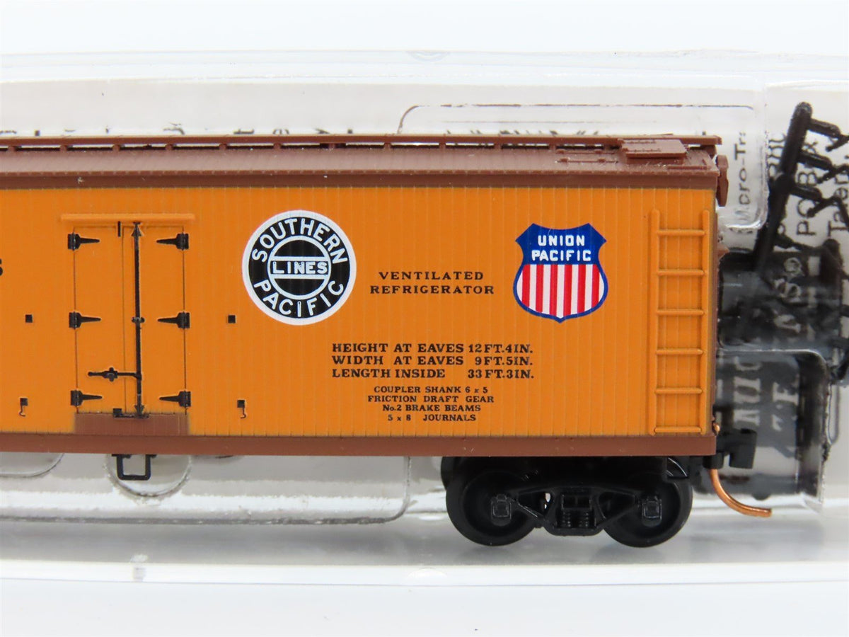 N Scale Micro-Trains MTL 47060 SP UP PFE Pacific Fruit Express 40&#39; Reefer #19195