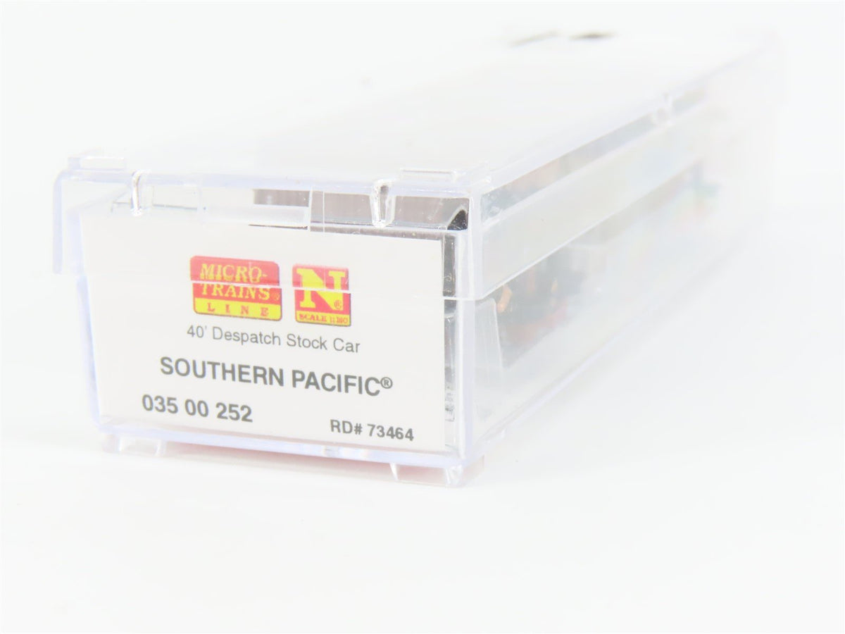 N Scale Micro-Trains MTL #03500252 SP Southern Pacific 40&#39; Stock Car #73464