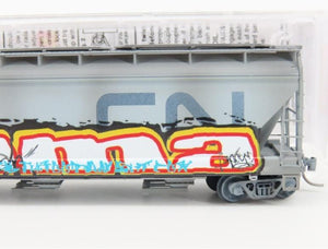 N Scale Micro-Trains MTL #09444230 CN Canadian National 3-Bay Hopper #388531