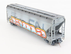 N Scale Micro-Trains MTL #09444230 CN Canadian National 3-Bay Hopper #388531