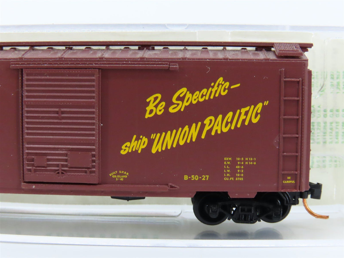 N Micro-Trains MTL 1972 Series #02000089 UP 40&#39; Box Car #190572 - Blue Label