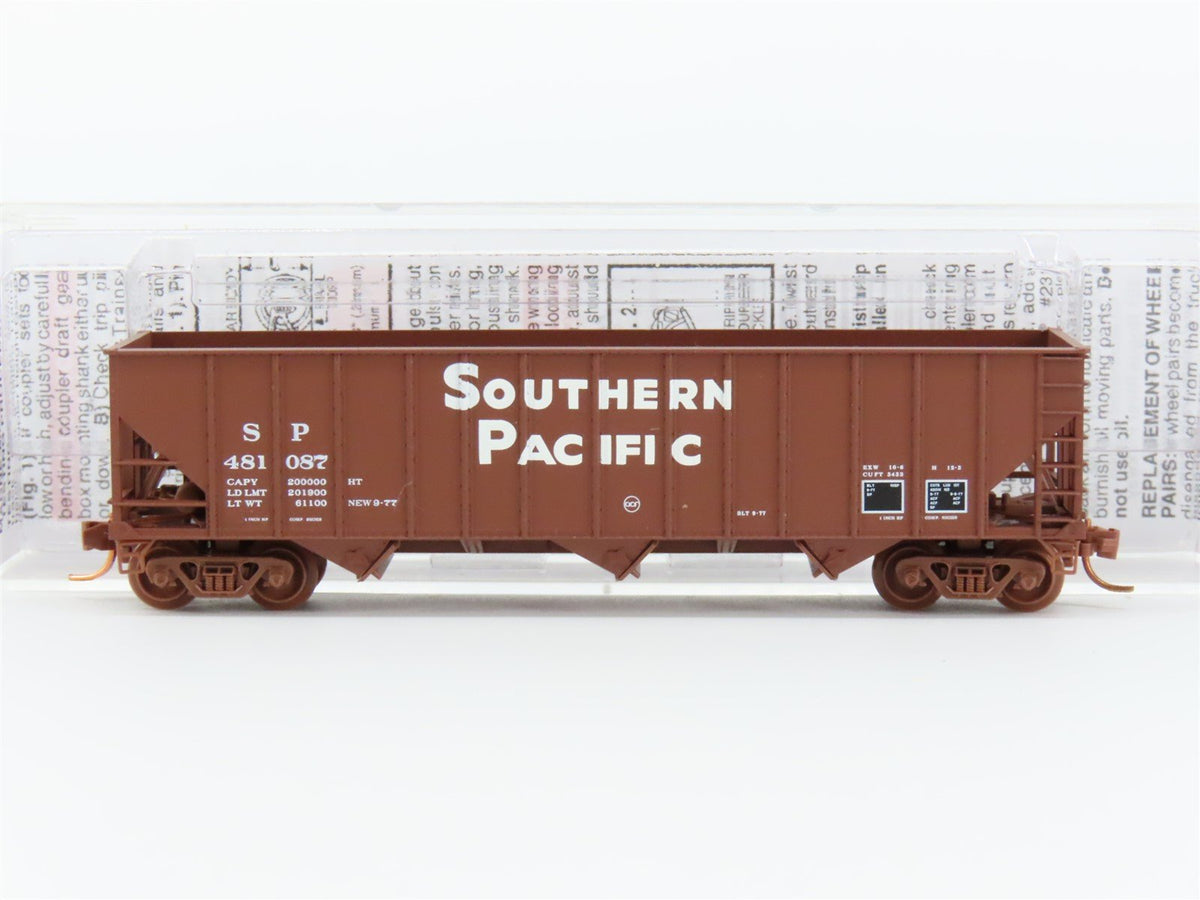 N Scale Micro-Trains MTL #10800182 SP Southern Pacific 3-Bay Open Hopper #481089