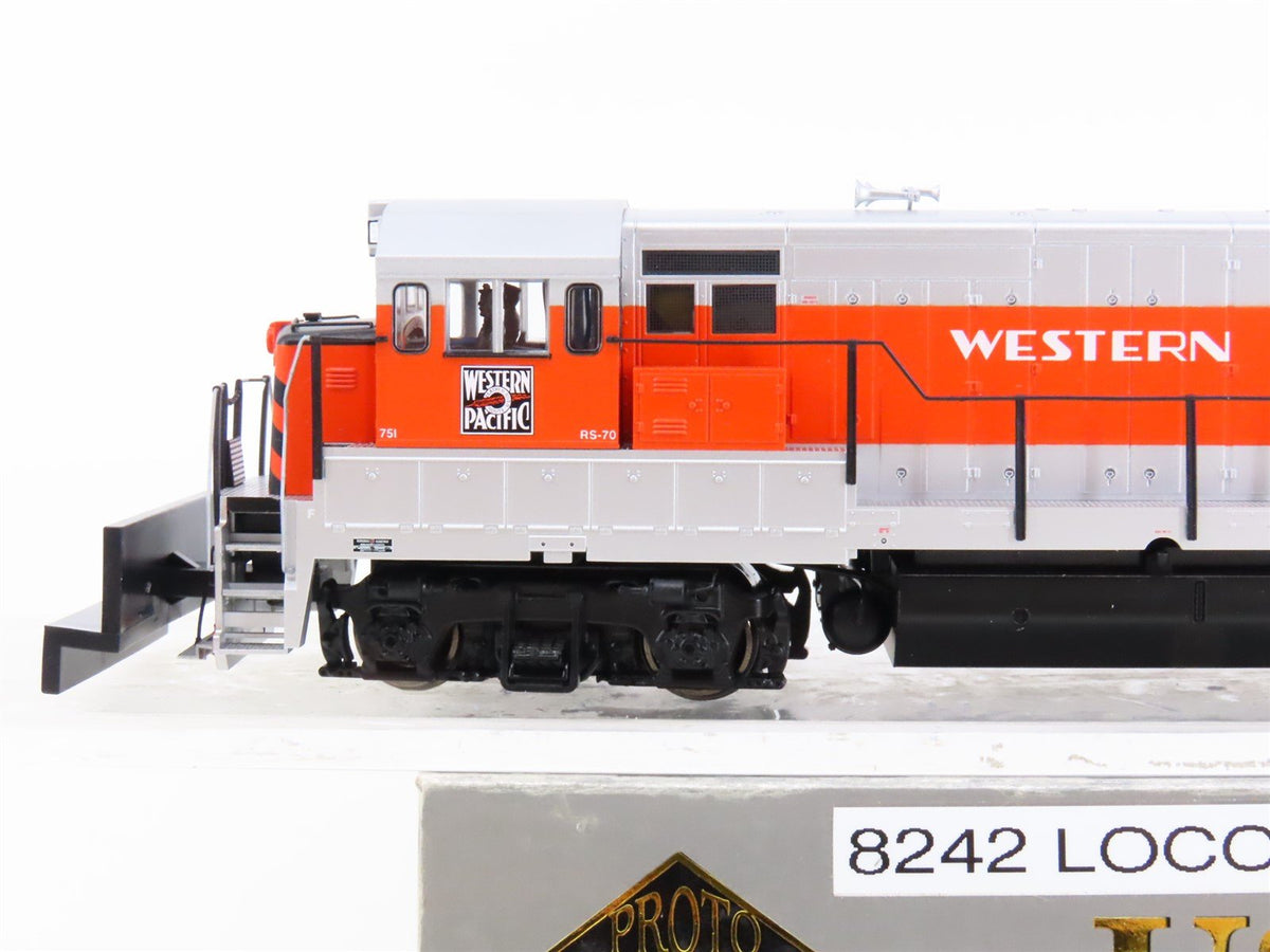 HO Scale Proto 2000 31411 WP Western Pacific GE U30B Diesel #751 w/ DCC &amp; Sound