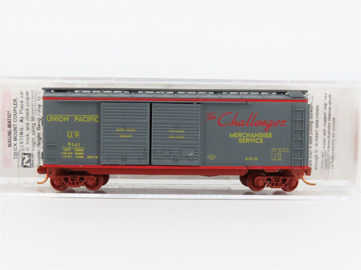 N Micro-Trains MTL 02300231 UP Union Pacific &quot;Challenger&quot; 40&#39; Box Car #9141