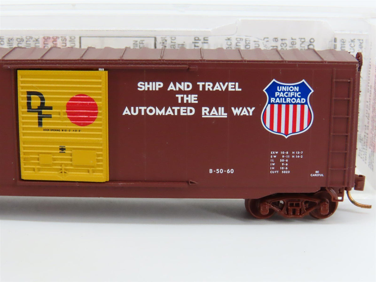 N Micro-Trains MTL #07700050 UP Union Pacific 50&#39; Single Door Box Car #507406