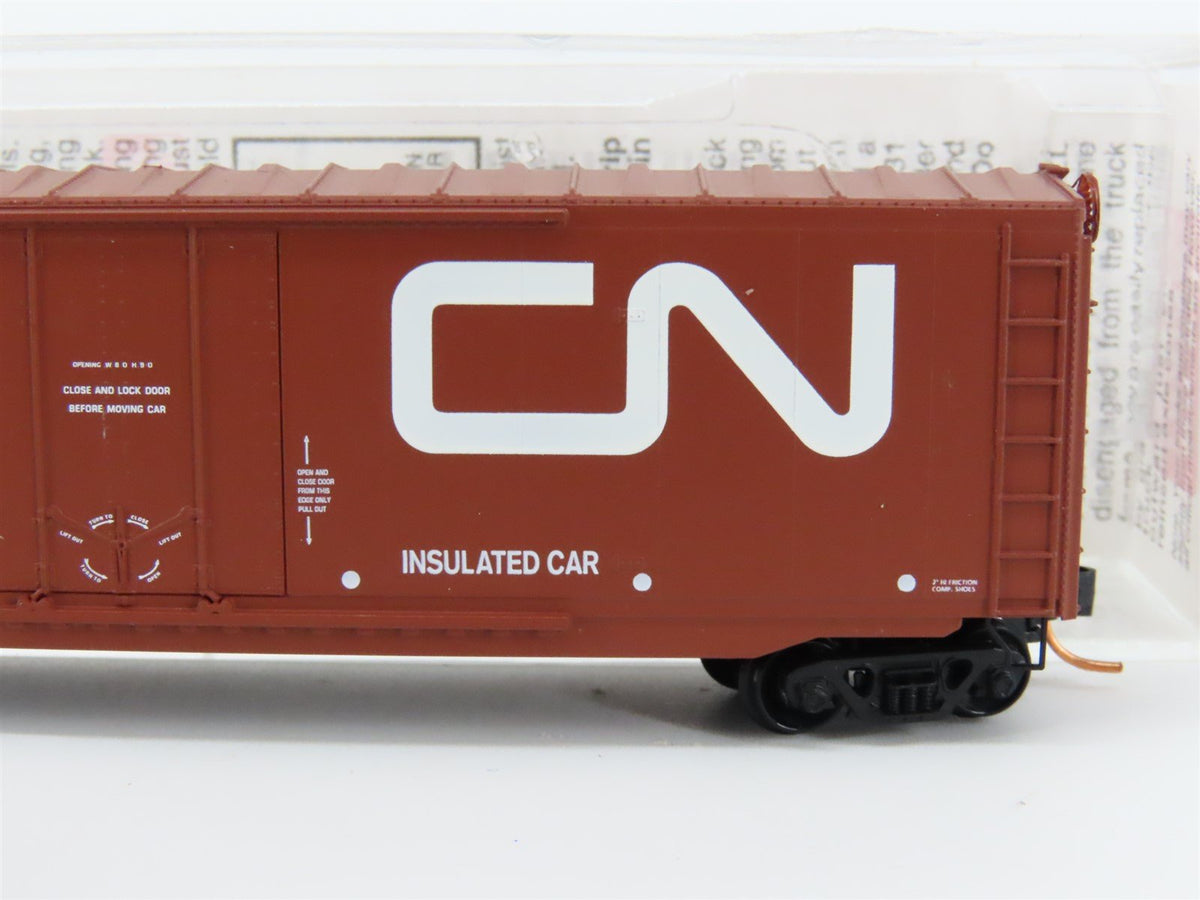 N Scale Micro-Trains MTL #38340 CN Canadian National &quot;Apple&quot; 50&#39; Box Car #283032