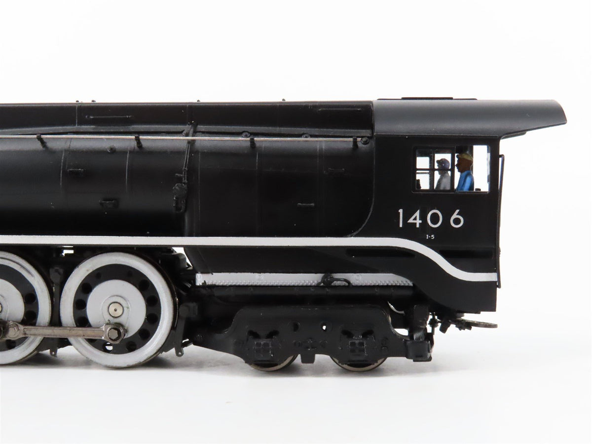 HO Broadway Limited BLI BRASS HYBRID 1282 NH 4-6-4 I-5 Steam #1406 w/DCC &amp; Sound