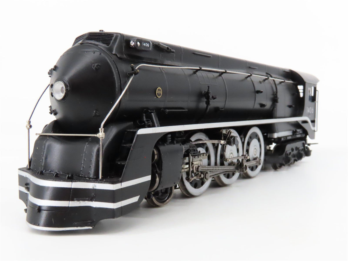 HO Broadway Limited BLI BRASS HYBRID 1282 NH 4-6-4 I-5 Steam #1406 w/DCC &amp; Sound