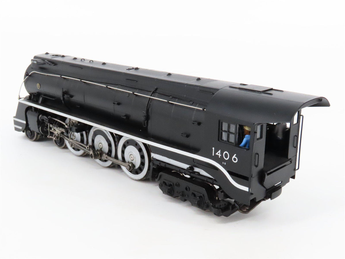 HO Broadway Limited BLI BRASS HYBRID 1282 NH 4-6-4 I-5 Steam #1406 w/DCC &amp; Sound