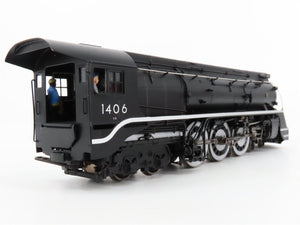 HO Broadway Limited BLI BRASS HYBRID 1282 NH 4-6-4 I-5 Steam #1406 w/DCC & Sound