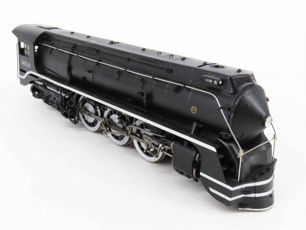 HO Broadway Limited BLI BRASS HYBRID 1282 NH 4-6-4 I-5 Steam #1406 w/DCC &amp; Sound