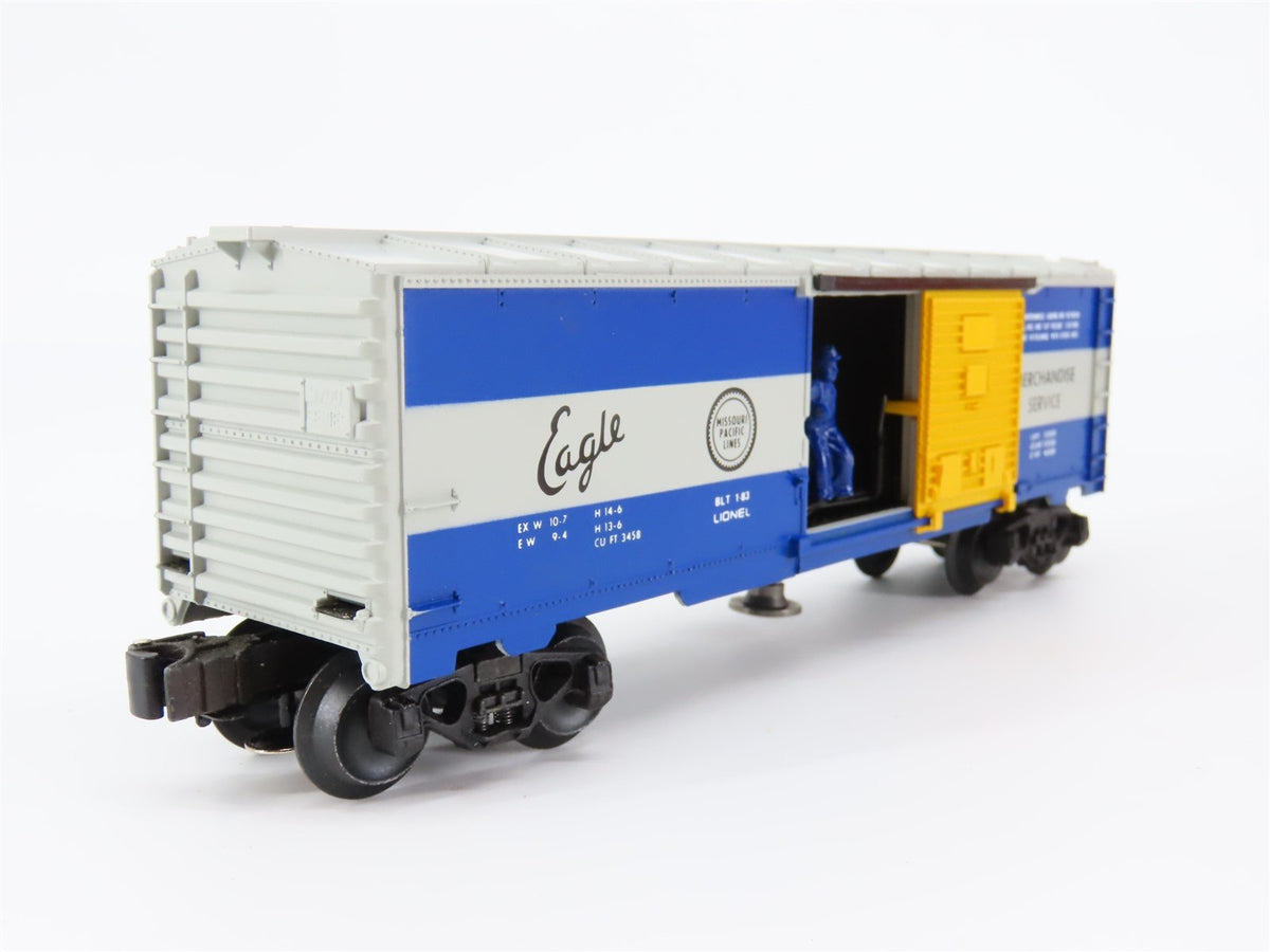 O Gauge 3-Rail Lionel 6-9219 MP Missouri Pacific Animated Box Car #9219